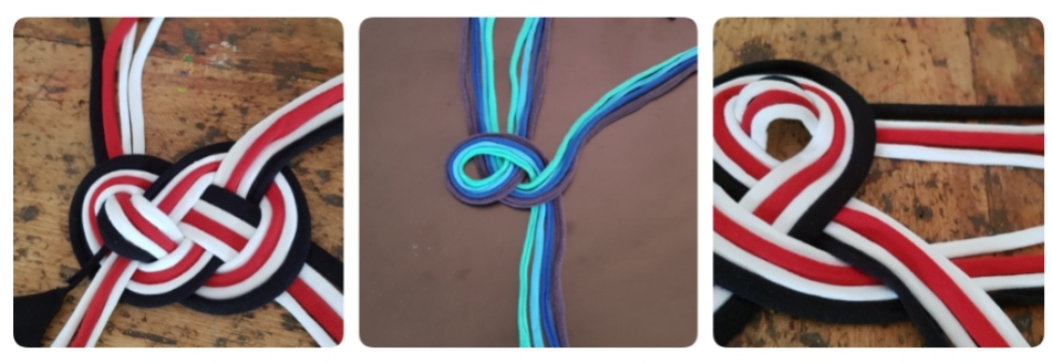 Pólófonalas újrahasznosító ékszerkészítés